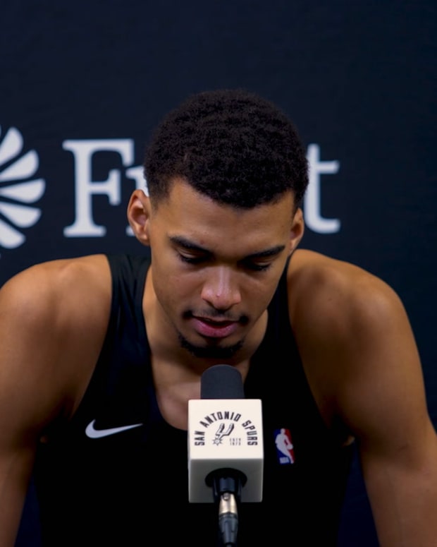 Victor Wembanyama Speaks On His Competitive Spirit, All-Star Implications (Credit: San Antonio Spurs)